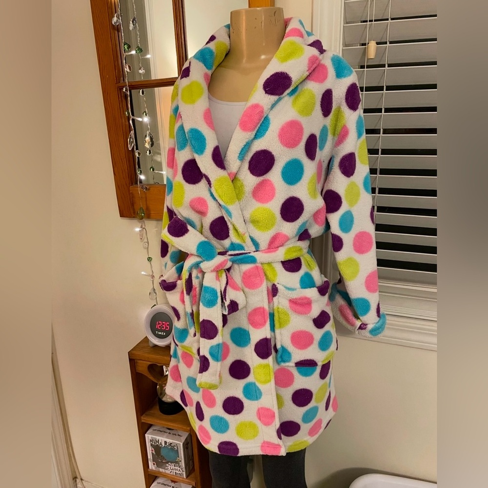 ✨✨ Totally Pink! Polka Dot Robe Size S ✨✨